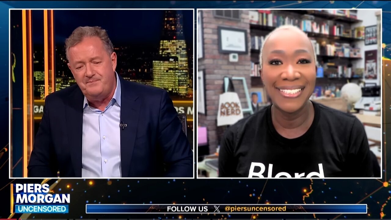 #JoyReid vs #PiersMorgan: "Tether" pushes racism while advocating for foreign infiltration