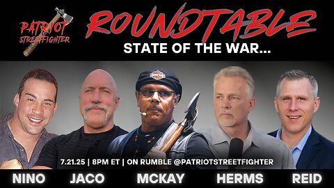 Patriot Street Fighter Roundtable, Obama 1st Arrest, Riots in cities and more.