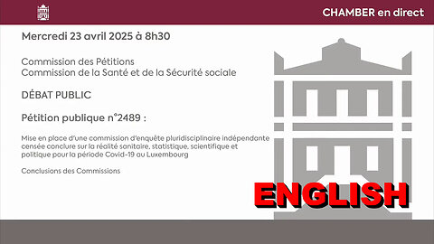 Meeting in Luxembourg of the Petitions Committee 23/04/25.