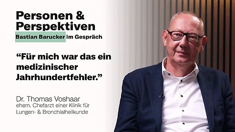🔝BastianBarucker 👉Lungenfacharzt Dr. Voshaar 🚨"Ein Jahrhundertfehler der Medizin"
