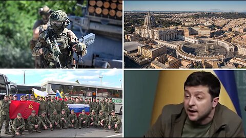 Kiev - Moscow POW Exchange. No to Russian-Ukrainian talks in the Vatican. Zelensky's legitimacy..