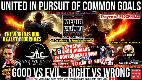 5.8.25: Patriots united, Good V Evil, Protect our children, Corrupt judges, Pray!