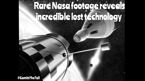 Rare Nasa footage reveals incredible lost technology.