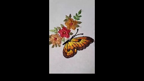 Embroidery design👍🏻💯 #embroiderydesign