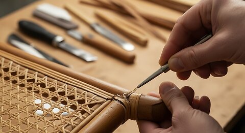 Rattan Dinning Chair Restoration