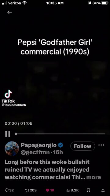 TV we actually enjoyed watching commercials! This one is a gem!