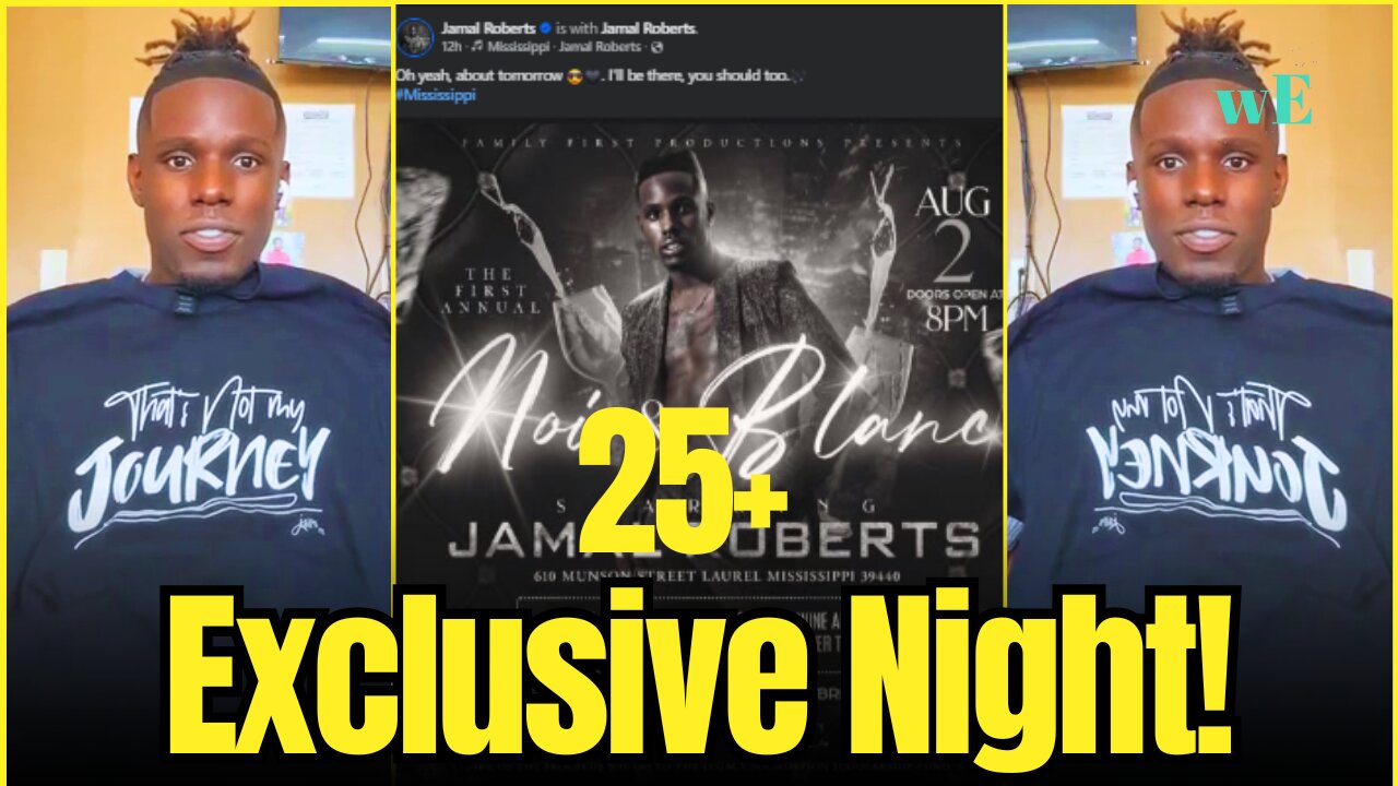 Jamal Roberts to Shine at Noir & Blanc – A Night of Elegance in Laurel, MS