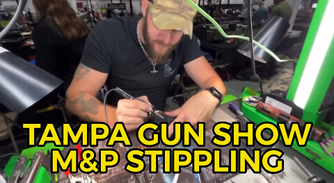 Tampa Gun Show Stippling On the Spot! (Dec 2022 reload)
