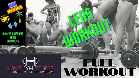 Full Leg Workout at The Outdoor Gym