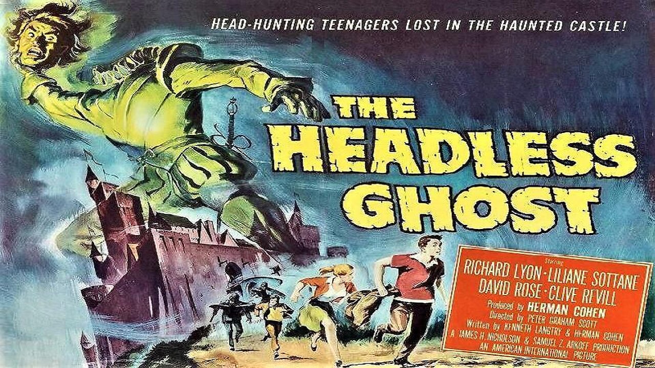THE HEADLESS GHOST 1959 Teens Try to Help Make a Ghost Missing Its Head Complete FULL MOVIE HD & W/S