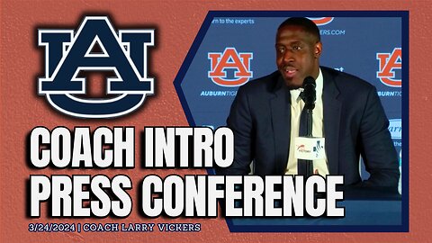 Auburn Women's Basketball Introduces Head Coach Larry Vickers | FULL PRESSER