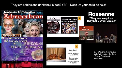 The UNITED STATES INC eats babies and drink their blood? YEP – Don’t let your child be next!