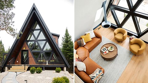 A FRAME CABIN HOUSE IDEAS