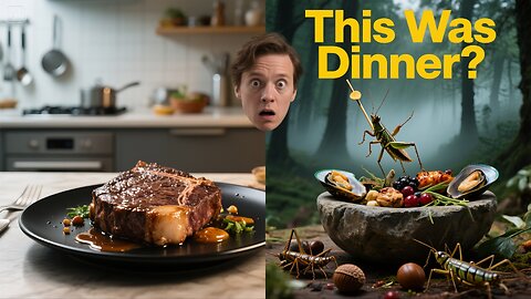 The REAL Pre-Farming Human Diet: Wild Plants, Insects & Rare Meat
