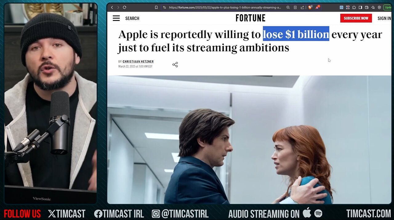 Apple LOSING $1B On Shows, Severance Gets HUGE BOOST From Influencers And STILL Cant Make Money