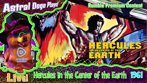 Hercules in the Center of the Earth (1961) ~RUMBLE PREMIUM!~ Monday Movie Feature