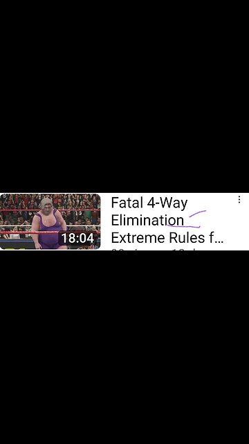 Fatal4-way Elimination EXtreme Rules f...