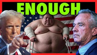 Trump Speaks About American Health Epidemic