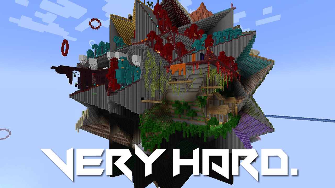 A Hard Parkour Map w/ DarkDemon - Minecraft Maps