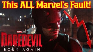Daredevil Born Again DISASTER! Marvel Show FAILS To Chart After 8 Episodes But It's Not It's Fault!
