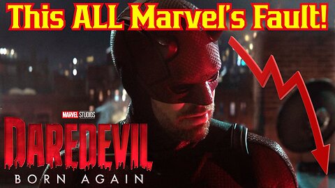 Daredevil Born Again DISASTER! Marvel Show FAILS To Chart After 8 Episodes But It's Not It's Fault!