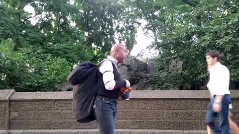 NYC Nigga Names The Jew In Public - The Talmud