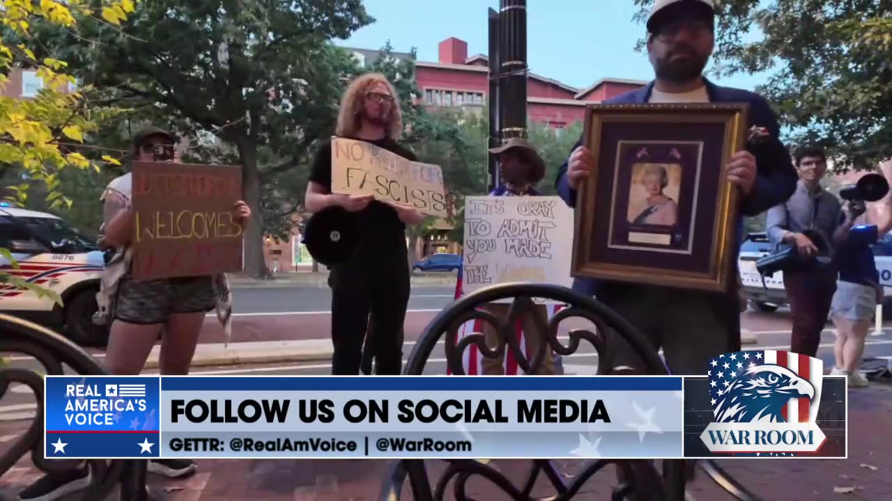 Would You Like To Know What It Feels Like Being Protested Outside Your Own Restaurant On A Lazy Wednesday Afternoon On Capitol Hill? Raheem Kassam Gives Us First-Class Seats