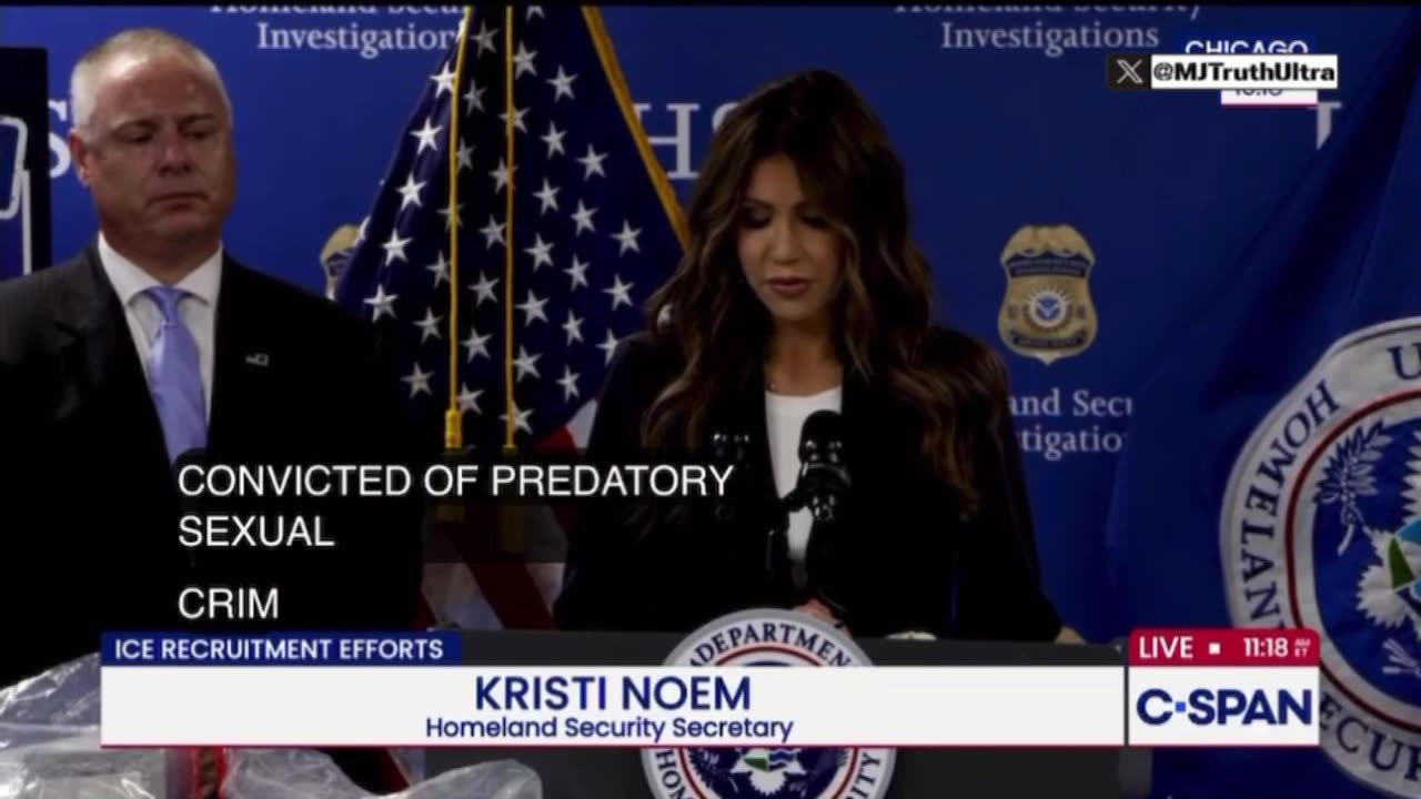 HSS Kristi Noem: Why is Governor Pritzker protecting pedophiles and murderers?