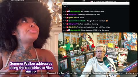 Summer Walker Wants To Be A Side Chick To Rich The Kid