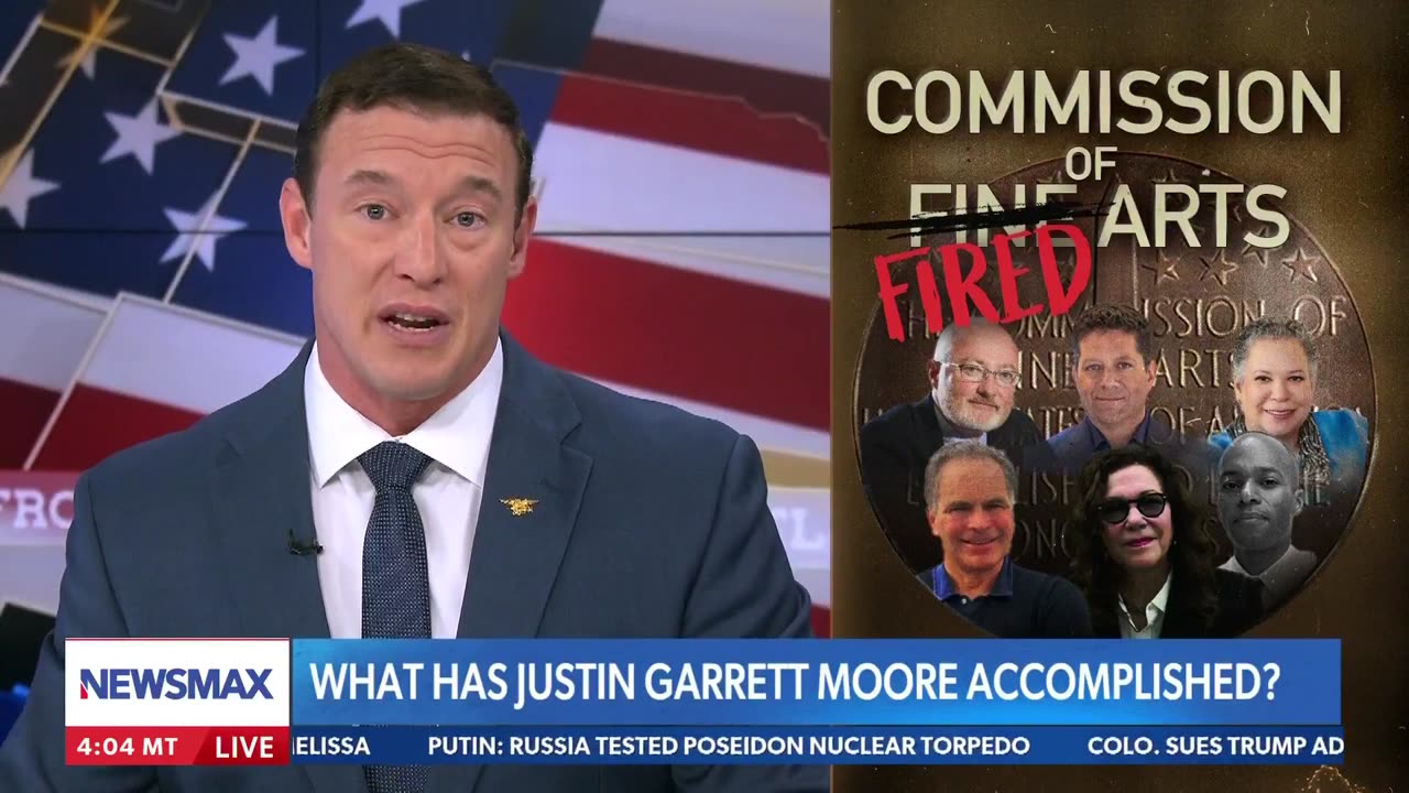 Carl Higbie rips apart the Fine Arts commissioners that POTUS recently fired.