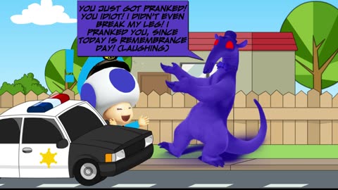 Dark Water Charlie the Anteater Prank Calls 911 on Remembrance Day/Grounded