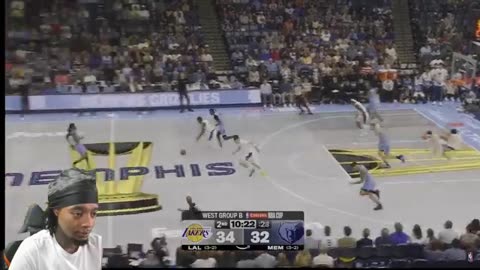 Flight reacts to Memphis vs lakers NBA cup