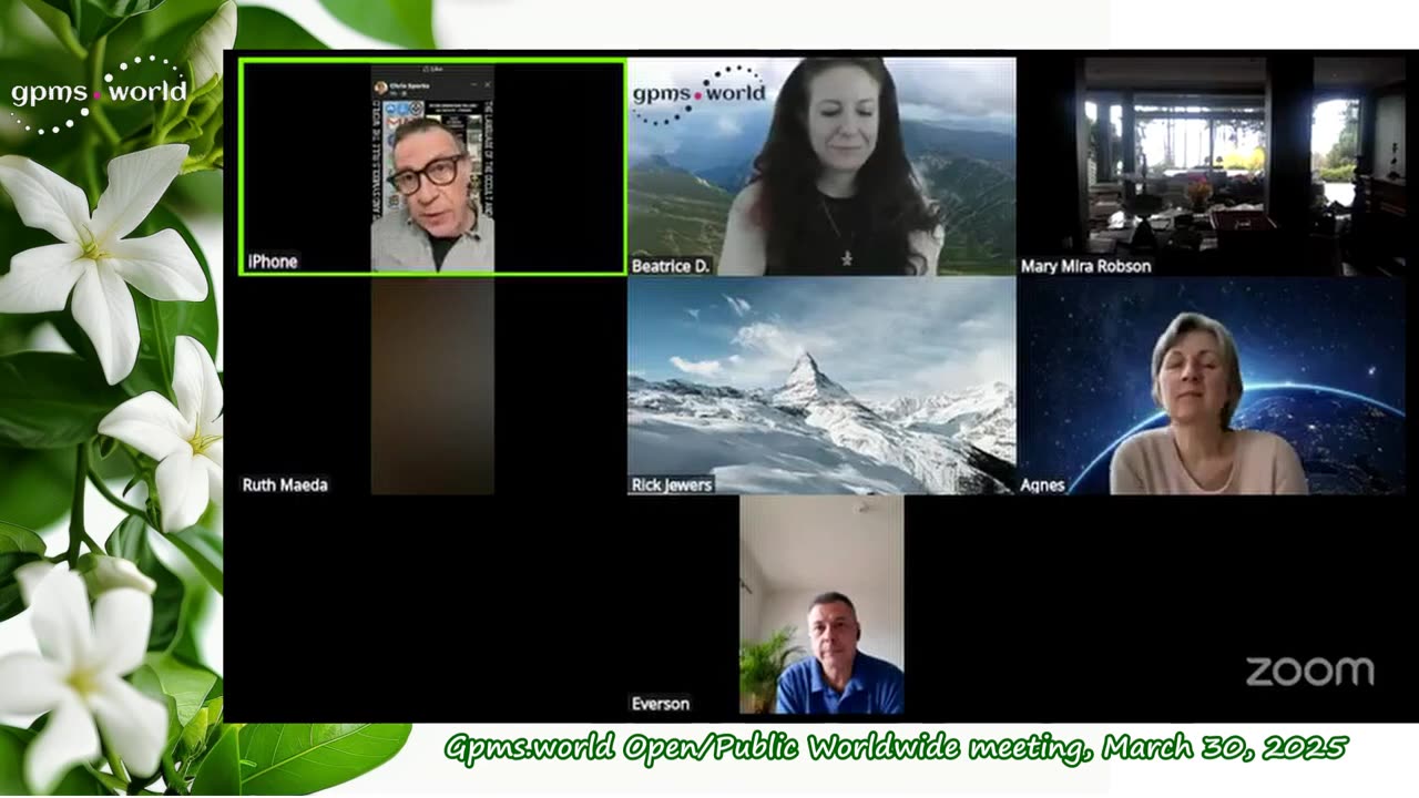 Gpms.world Open_Public Worldwide meeting, March 30, 2025