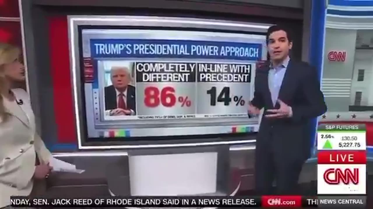 CNN just praised Donald Trump's presidency