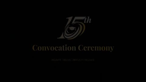 Catch the vibe. Feel the pride | 15th Convocation Ceremony | Class of 2024