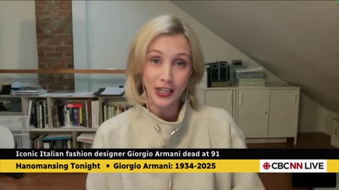 Armani made women and men feel 'so powerful': Canadian actress | Hanomansing Tonight