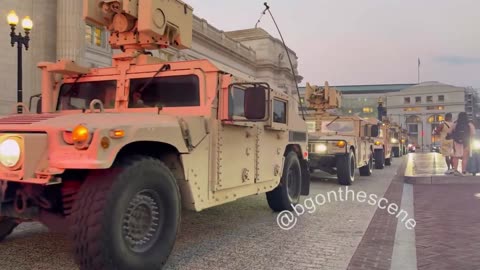National Guard is making DC safe again.