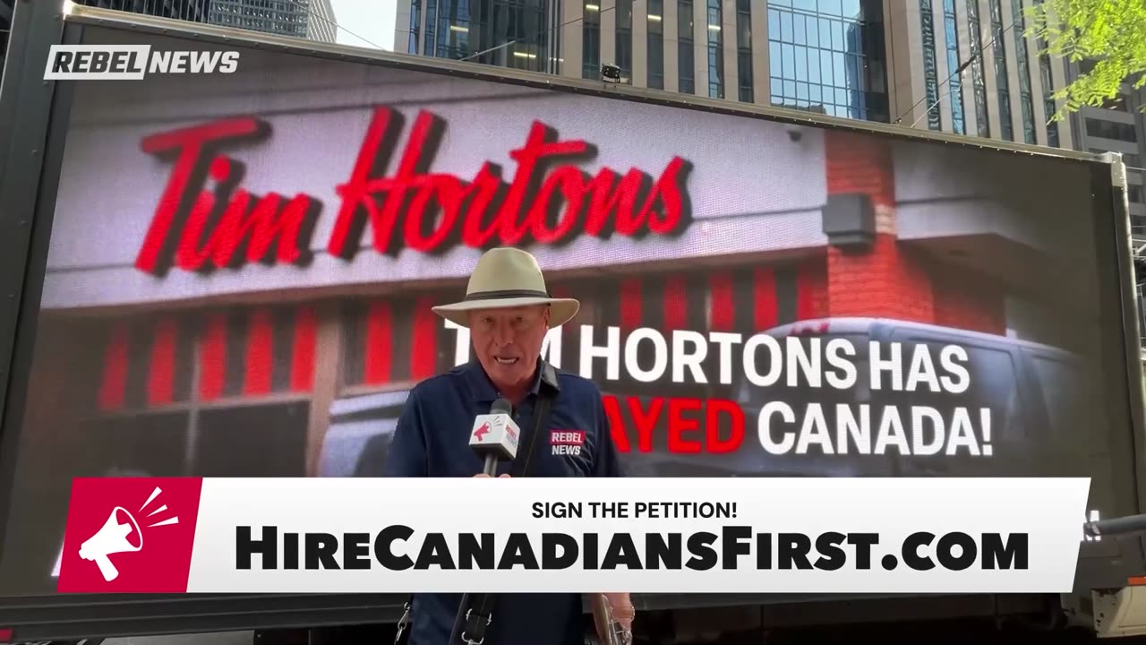 Tim Hortons loves to wrap itself in the Canadian flag, but why won't they hire Canadians?