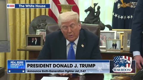 WHITE HOUSE: President Trump Announces Sixth-Generation Fighter Jet Deal! - 3/21/2025