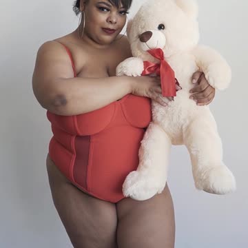🔥 Bikini plus size red | Red dres hot review and reaction 👙💬 |