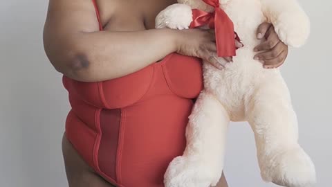 🔥 Bikini plus size red | Red dres hot review and reaction 👙💬 |