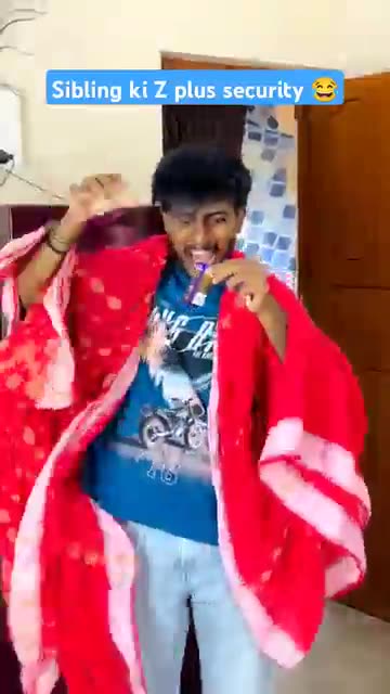 Sibling_ki_Z_plus_security_😂___#shorts(