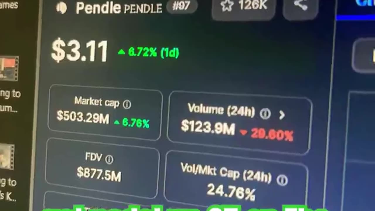 pendle crypto price prediction #fyp