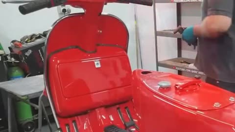 Vespa Restoration From Rust to Ride