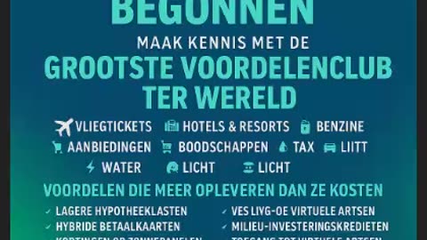 SAVE CLUB - STOP MLM ! - GENIET KORTINGEN & V.I.P. DEALS ! - POSITIONEER NU ! - TOP TEAM ROB BUSER
