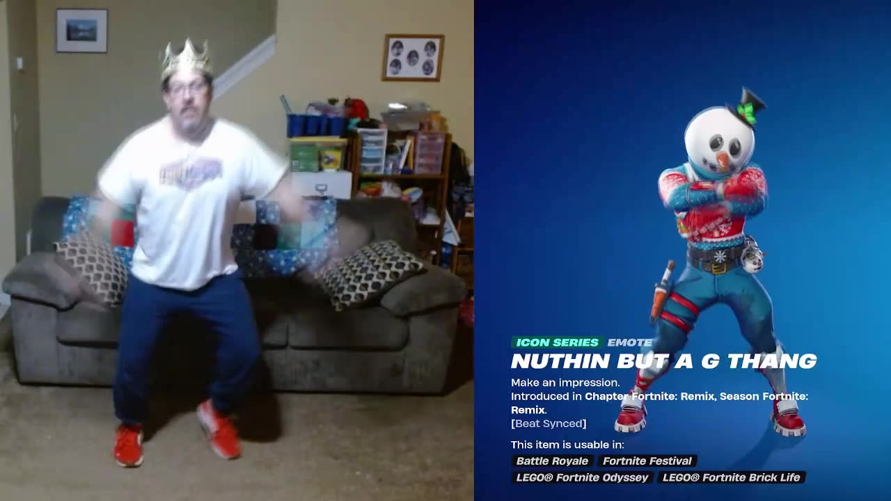 FFG Dance Fortnite Emotes Nuthing But A G Thang