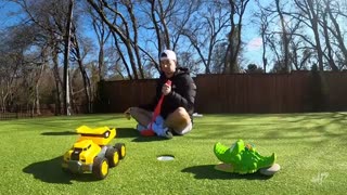Incredible: Toy Trick Shots | Dude Perfect