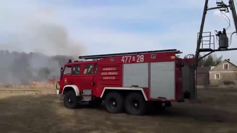 Dzisiejszy dzień w Polsce na jednym filmie. film. Siemiatycze112