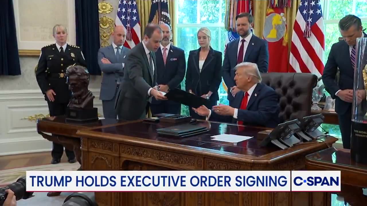 POTUS: “You burn a flag, you get one year in jail.”