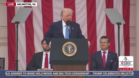 President Trump Delivers Remarks at Memorial Day Ceremony [Full Speech]